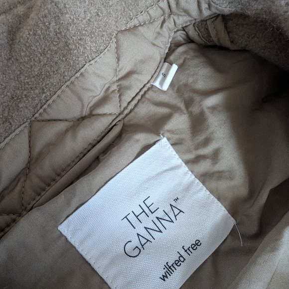 Wilfred Free The Ganna Cropped Shirt Jacket Wool - Picture 3 of 10